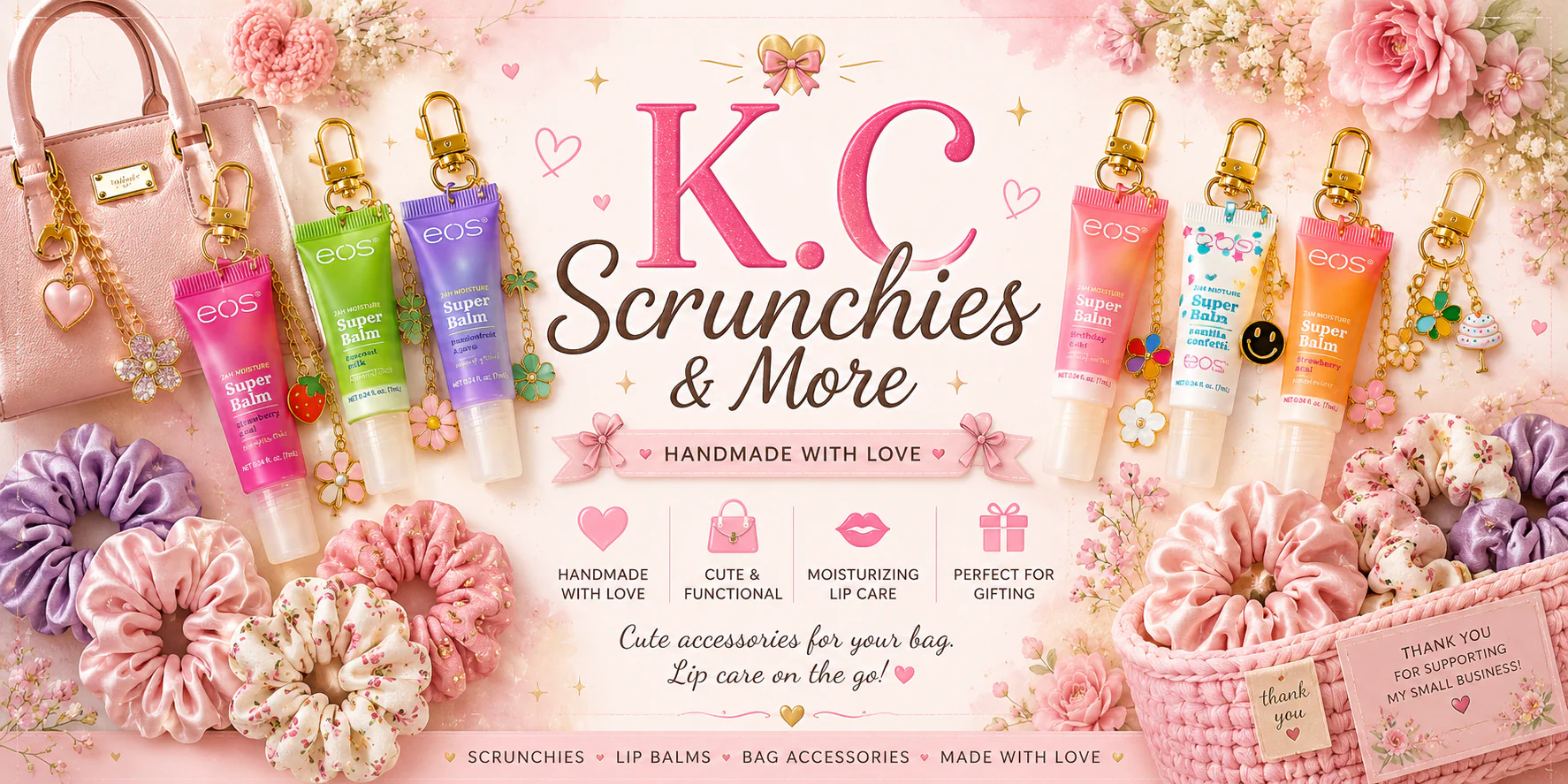 Lip Balm Handbag Charms