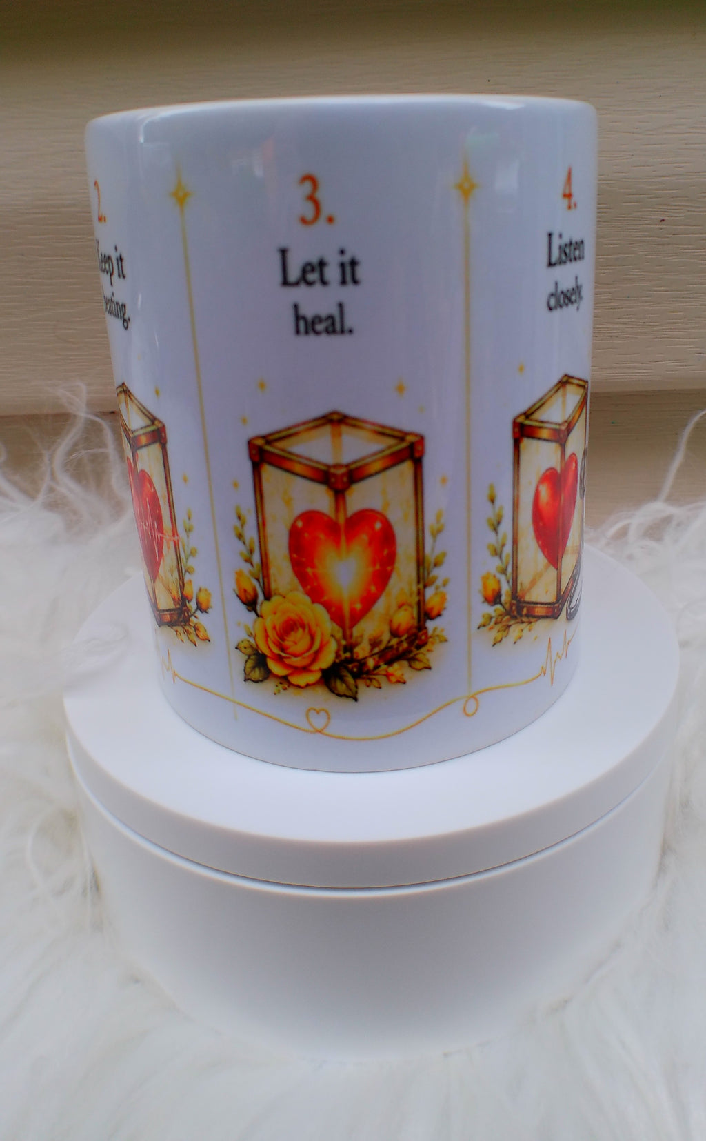 Heart in a Box — Healing & Love Sublimation Mug