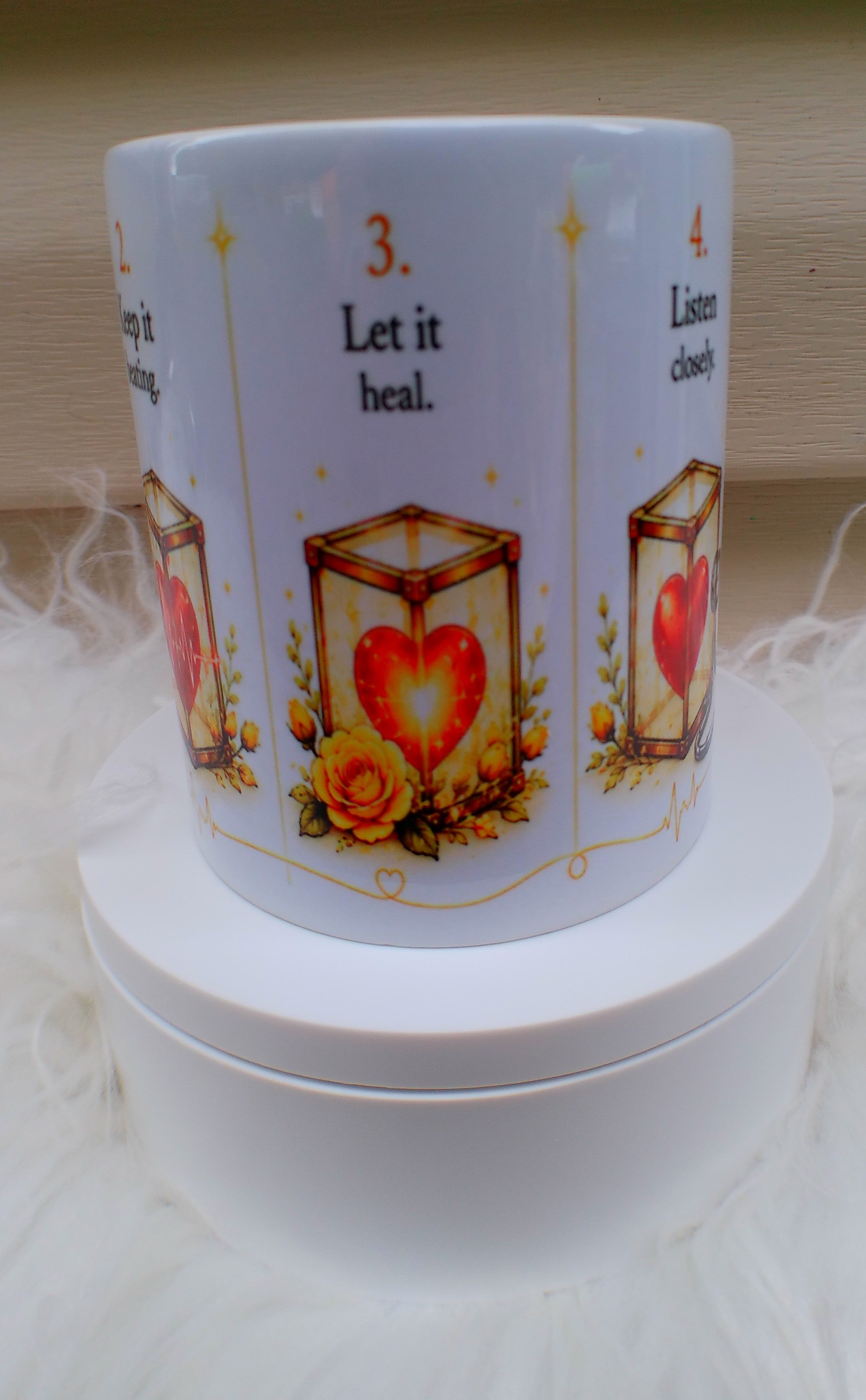 Heart in a Box — Healing & Love Sublimation Mug