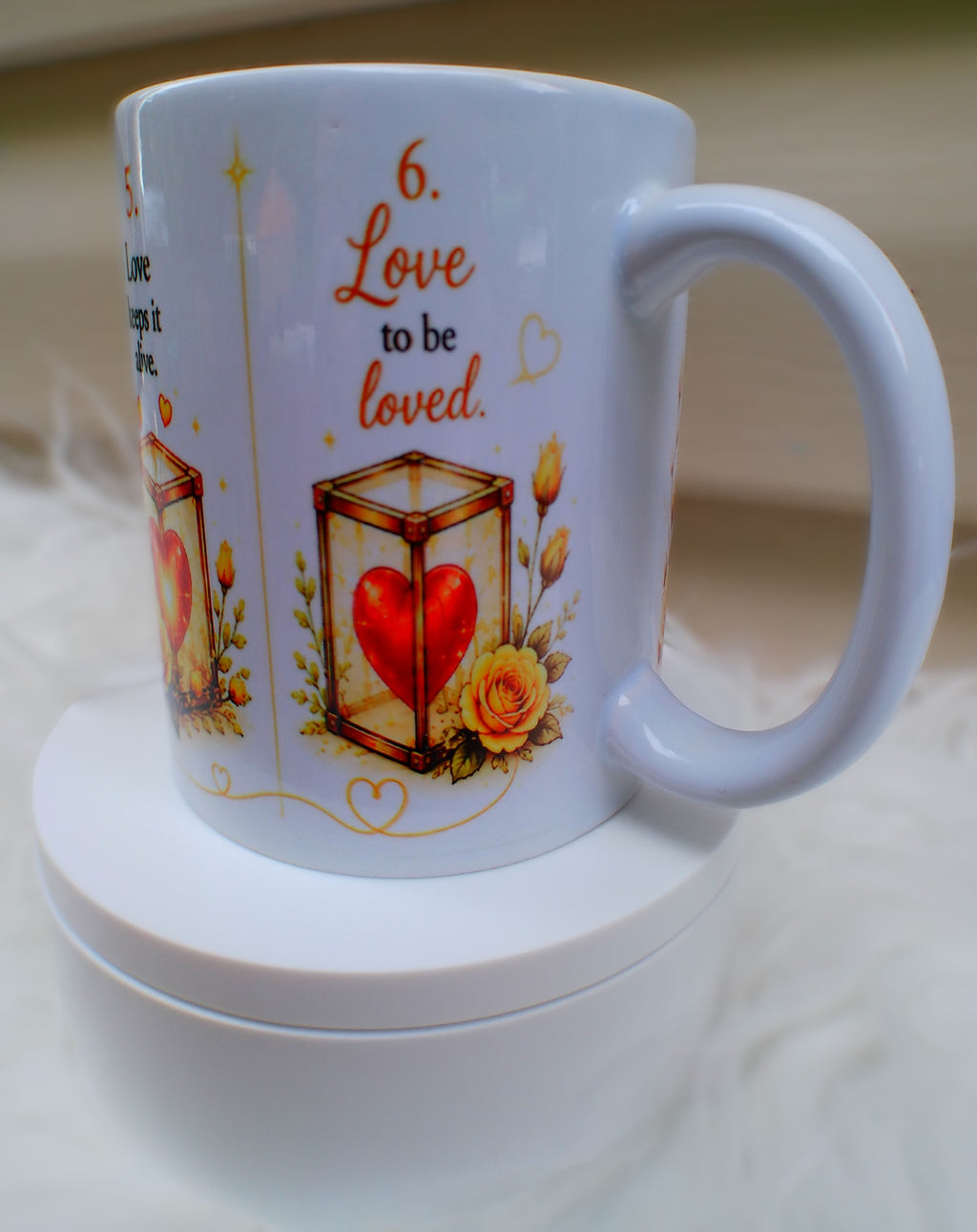 Heart in a Box — Healing & Love Sublimation Mug
