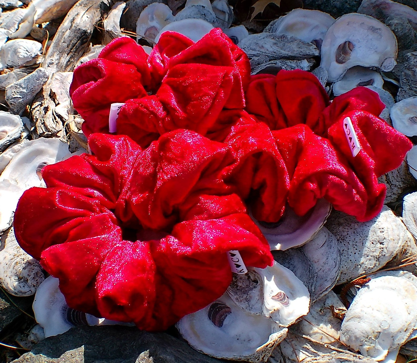 Troublemaker — Red Velvet Oversized Scrunchie