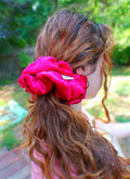 Troublemaker — Red Velvet Oversized Scrunchie