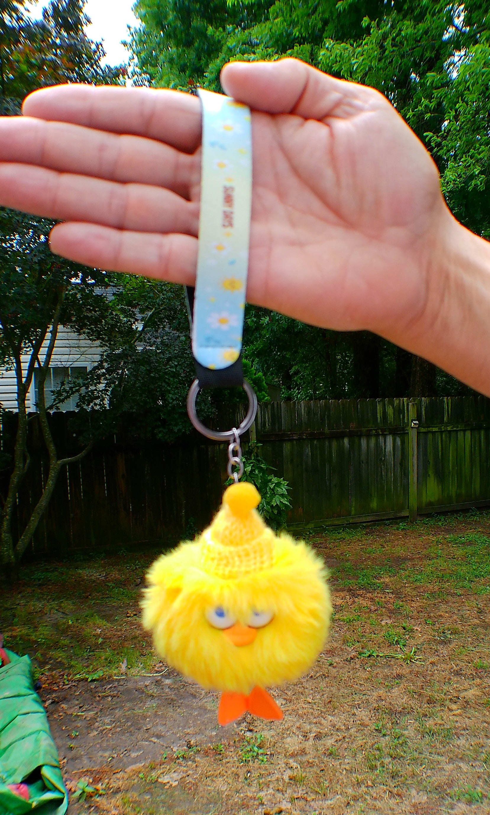 "Sunny Days" Plush Buddy Wristlet Keychain