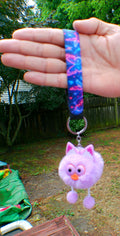 "Free Spirit" Plush Buddy Wristlet Keychain