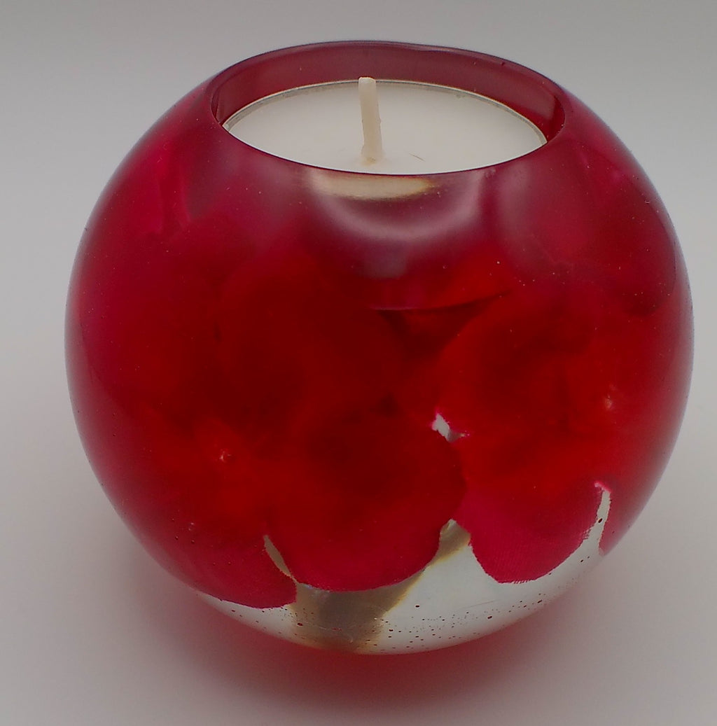 Handmade Resin Tea Light Holder