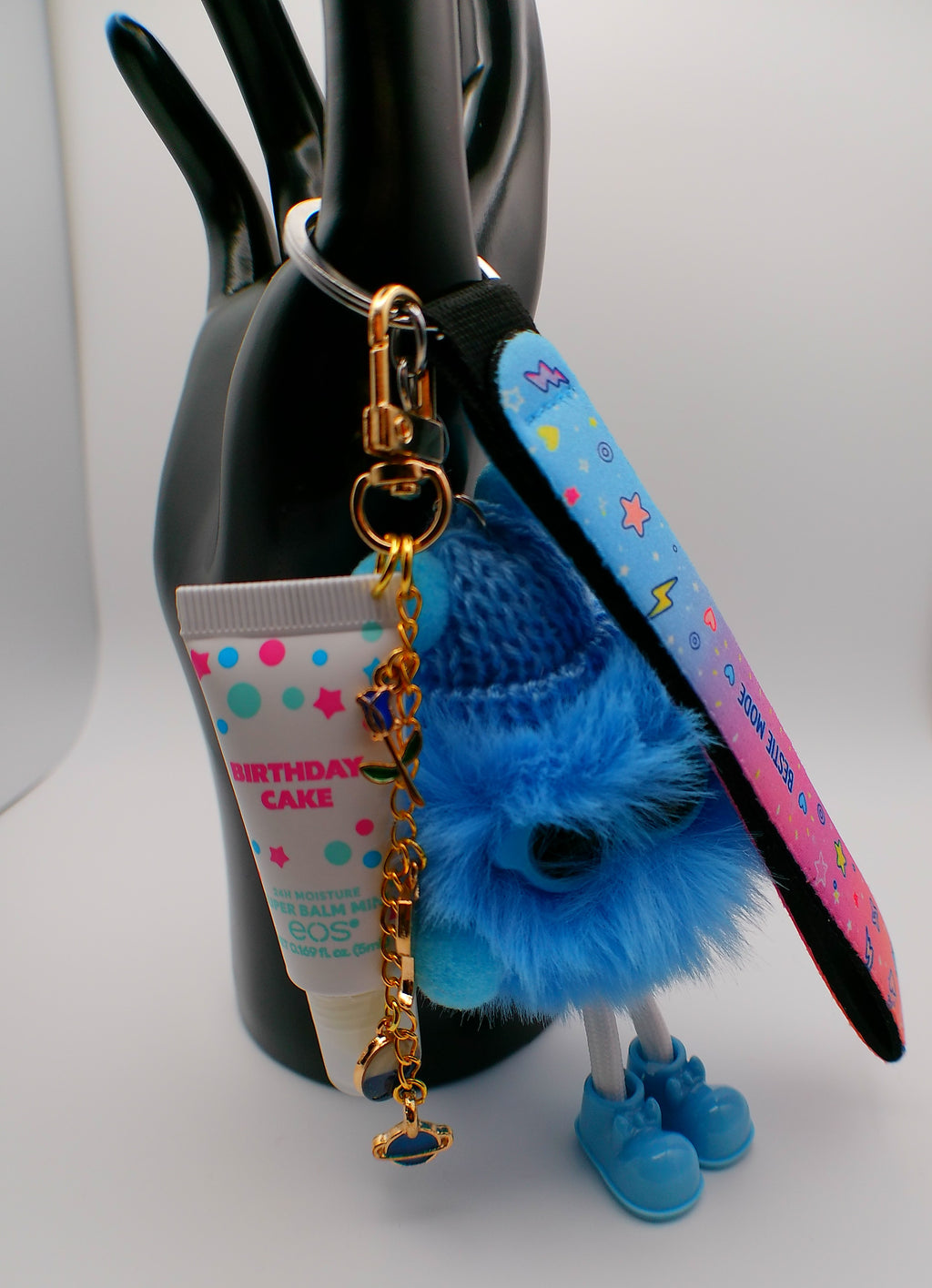 "Sunny Days" Plush Buddy Wristlet Keychain