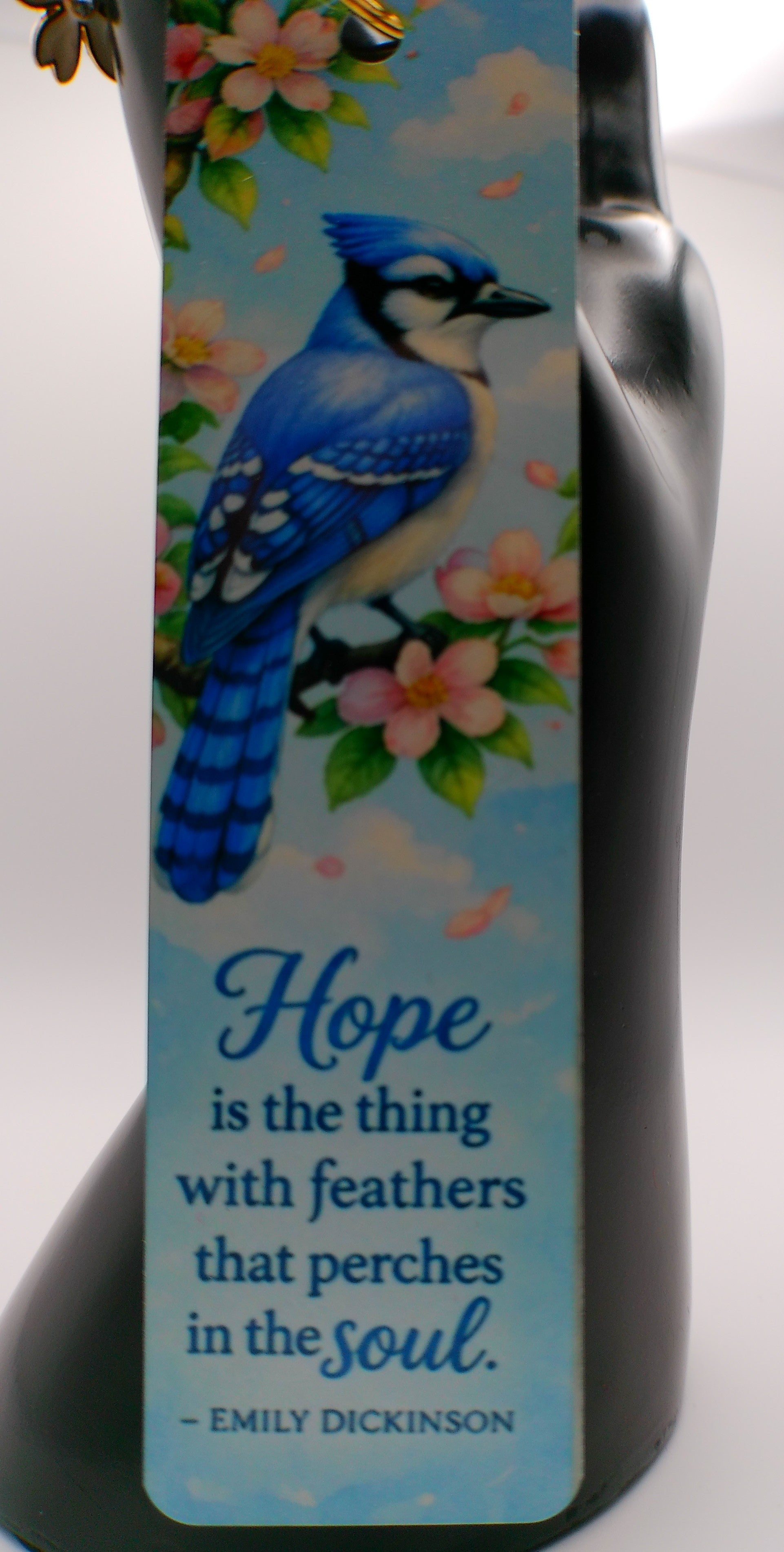 Where You Lead, I Will Follow — Blue Jay Sublimation Bookmark