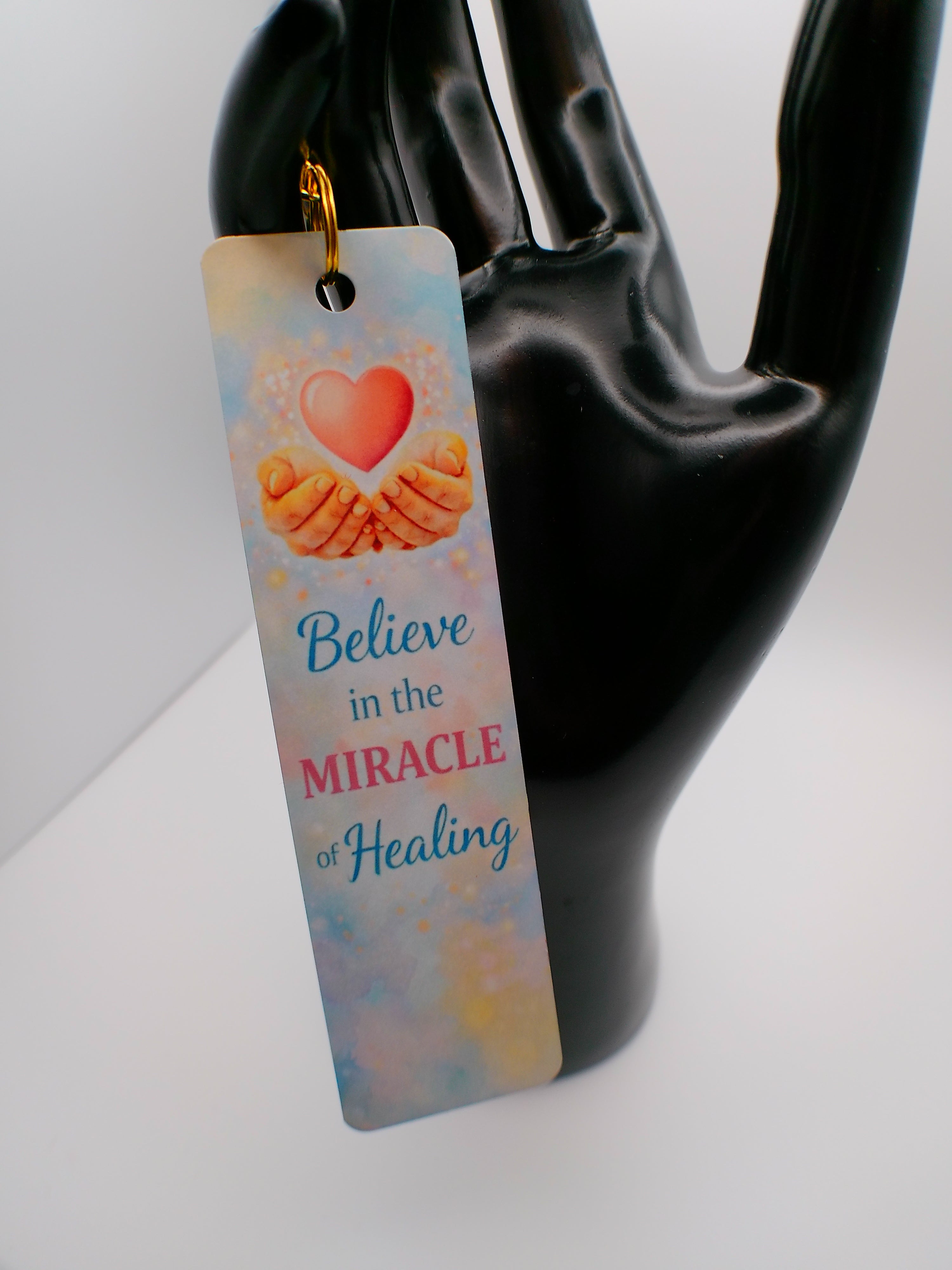 Believe in the Miracle – Sublimated Bookmark