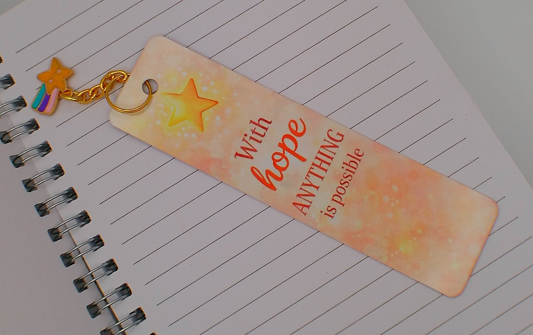 Hope – Sublimated Bookmark