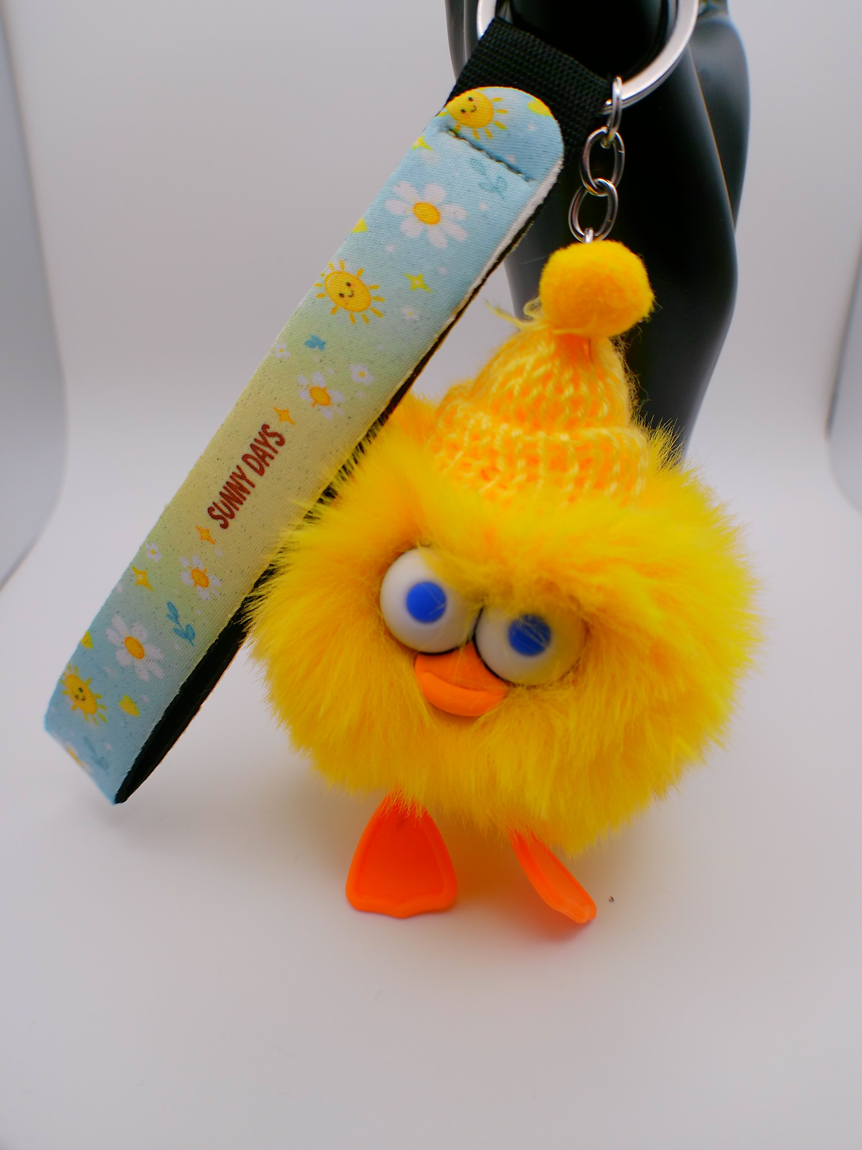 "Sunny Days" Plush Buddy Wristlet Keychain