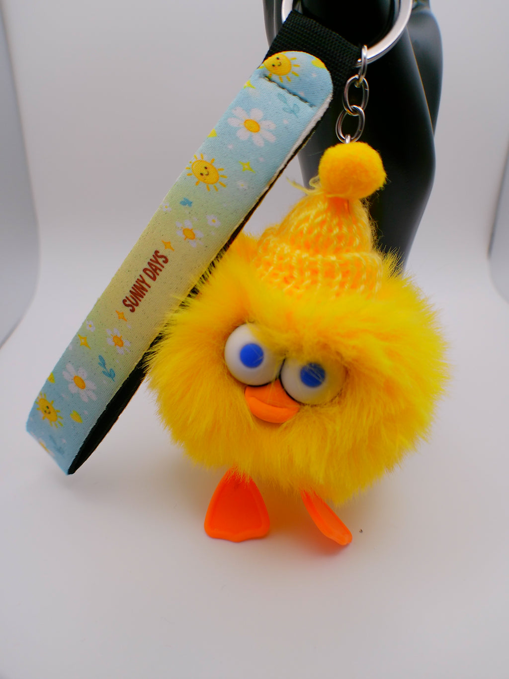 "Sunny Days" Plush Buddy Wristlet Keychain