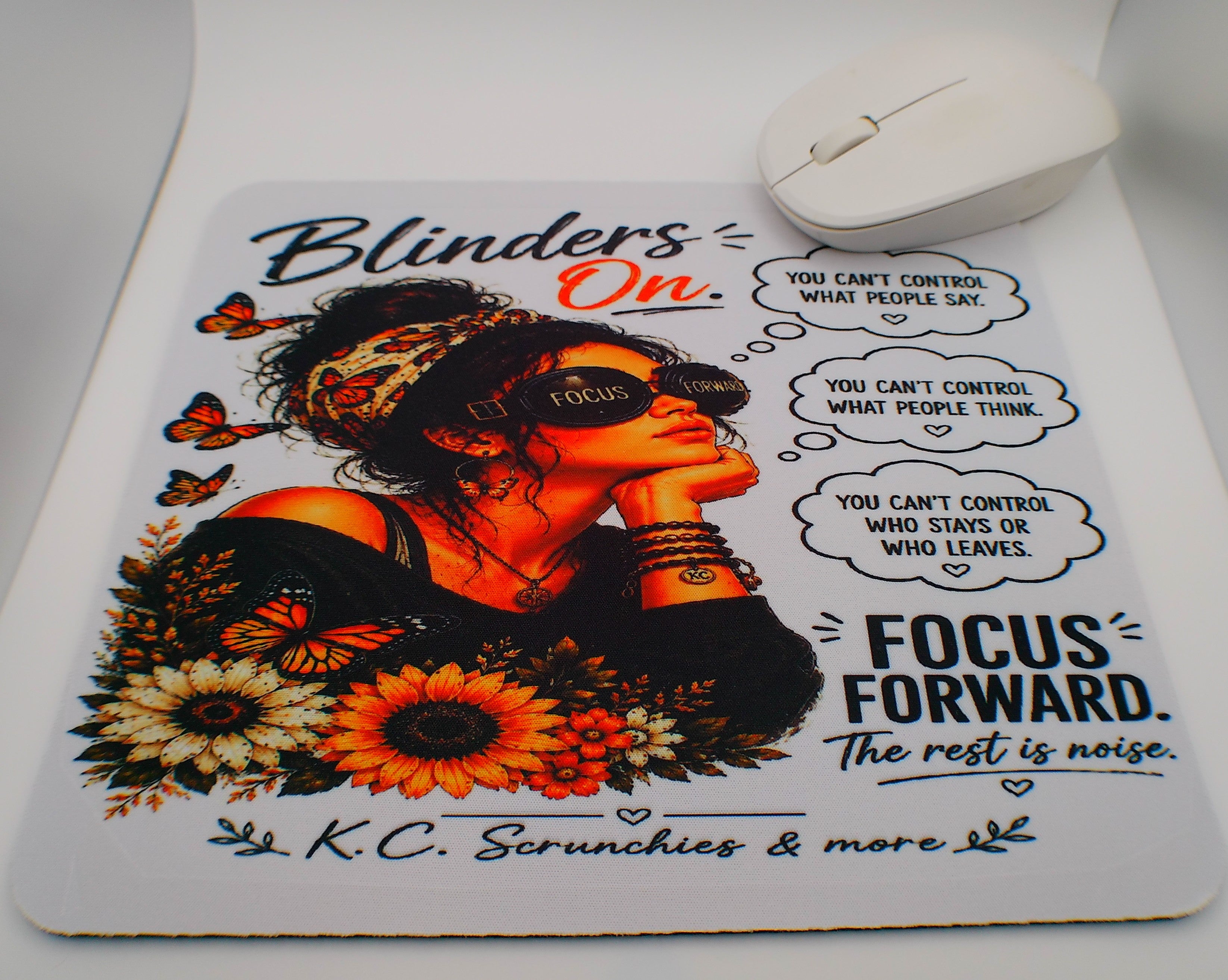 Blinders On Mouse Pad