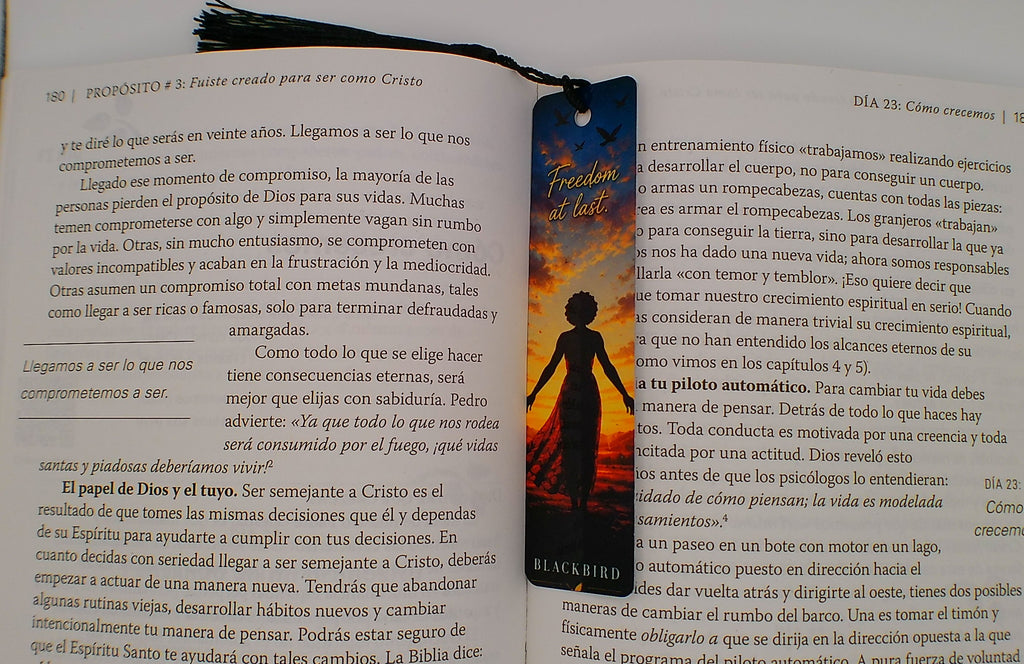 Blackbird — Freedom at Last Bookmark