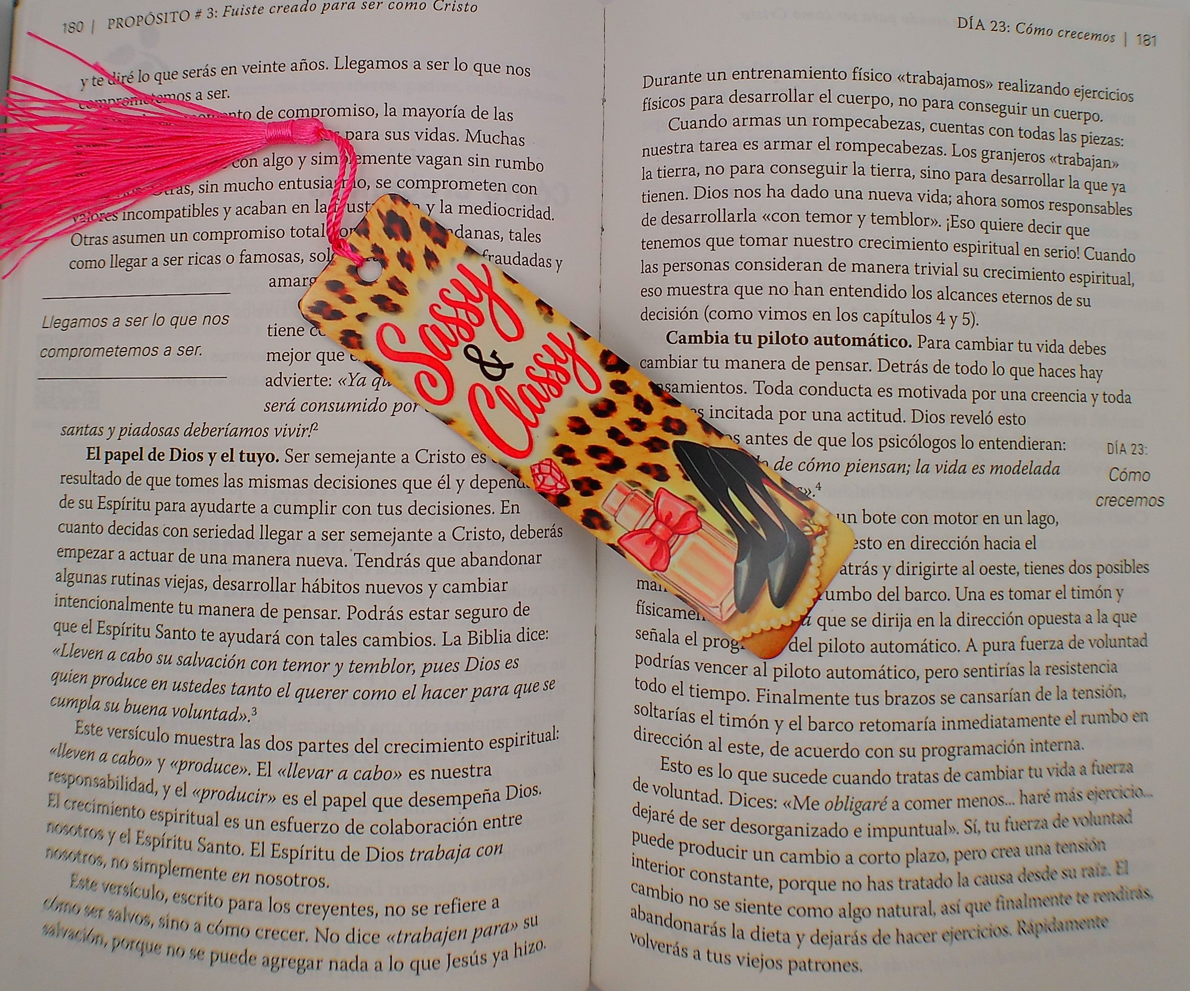 Sassy & Classy Bookmark