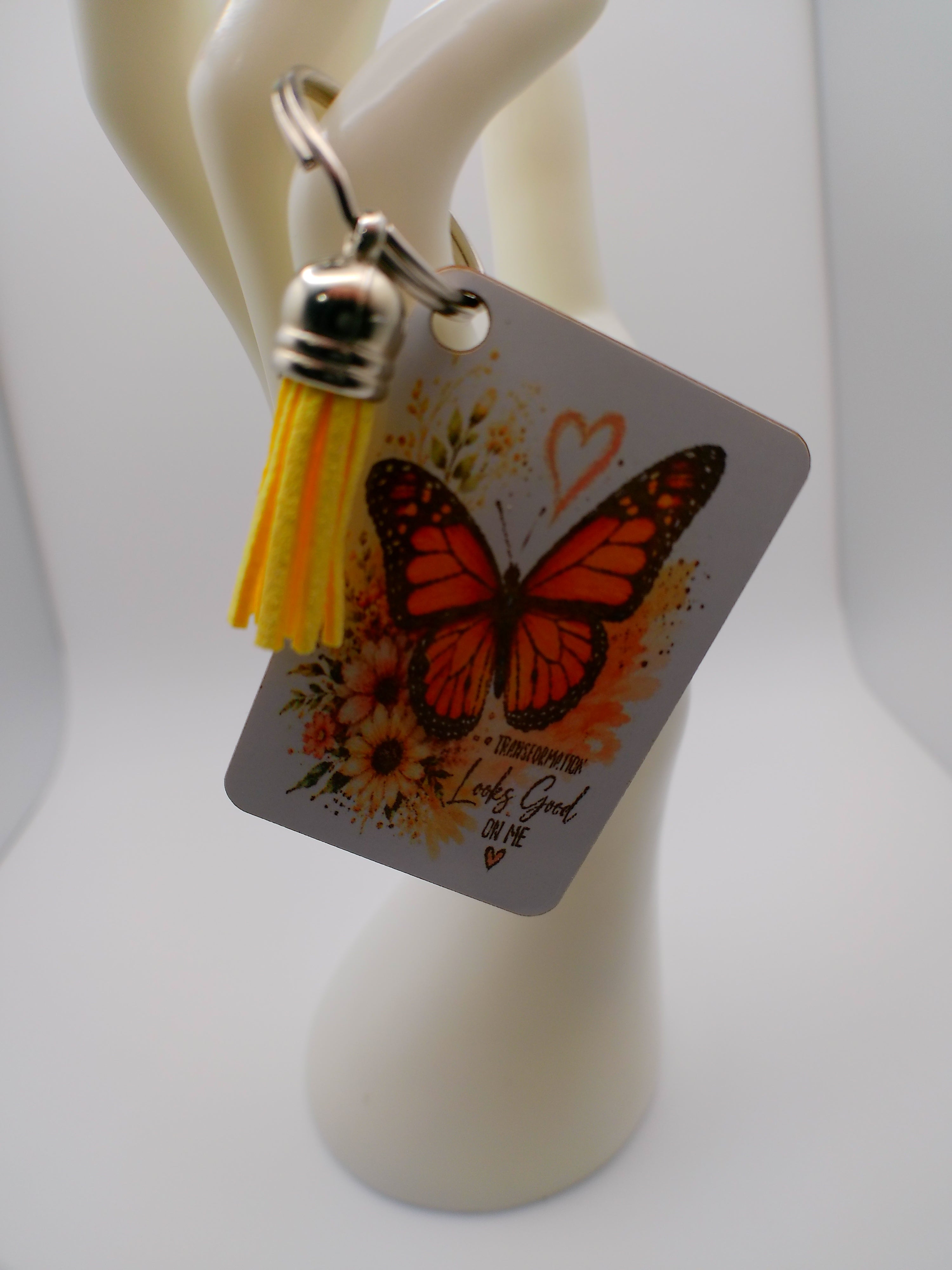 Transformation Looks Good on Me – MDF Sublimation Keychain