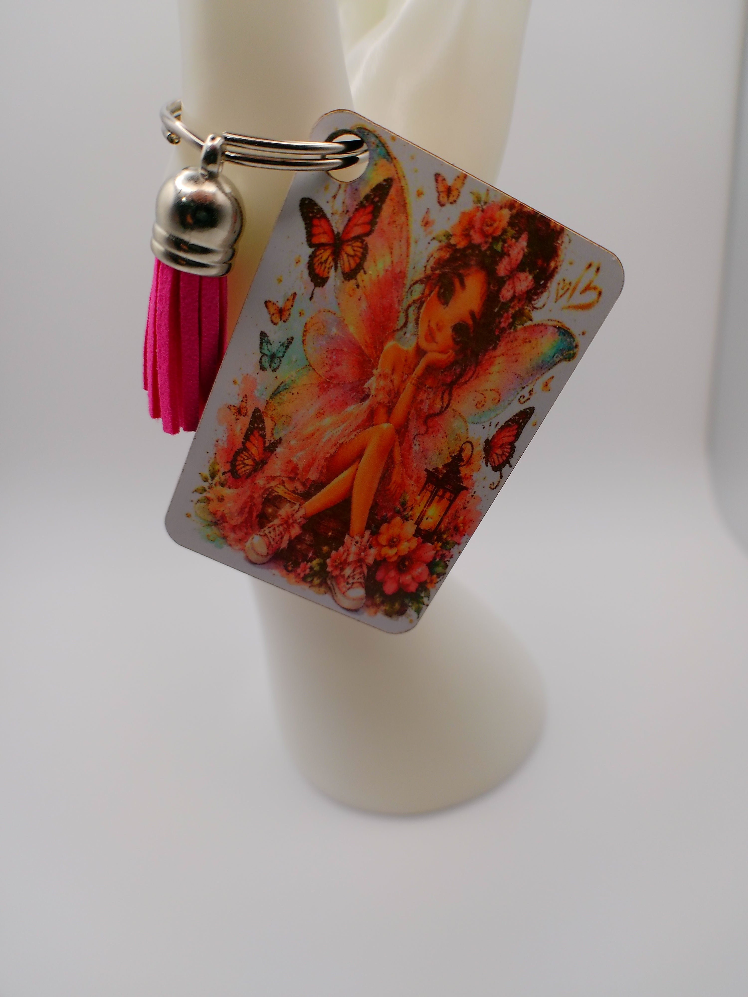 Butterfly Fairy – MDF Sublimation Keychain