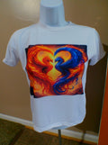 Fire & Ice Phoenixes – Sublimation T-Shirt