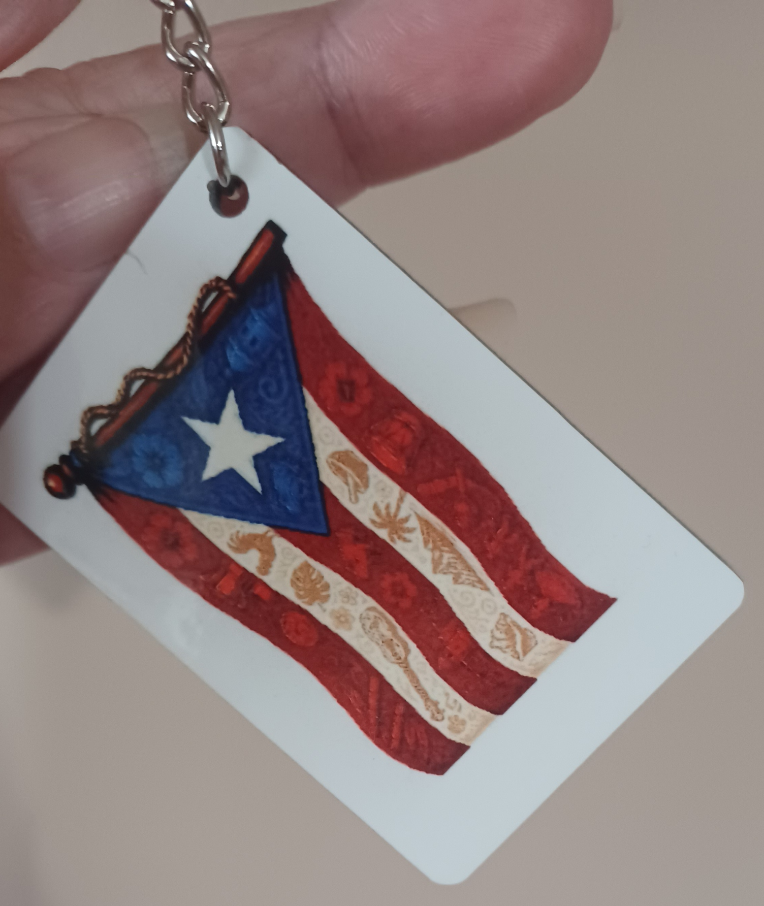 Boricua Keychains