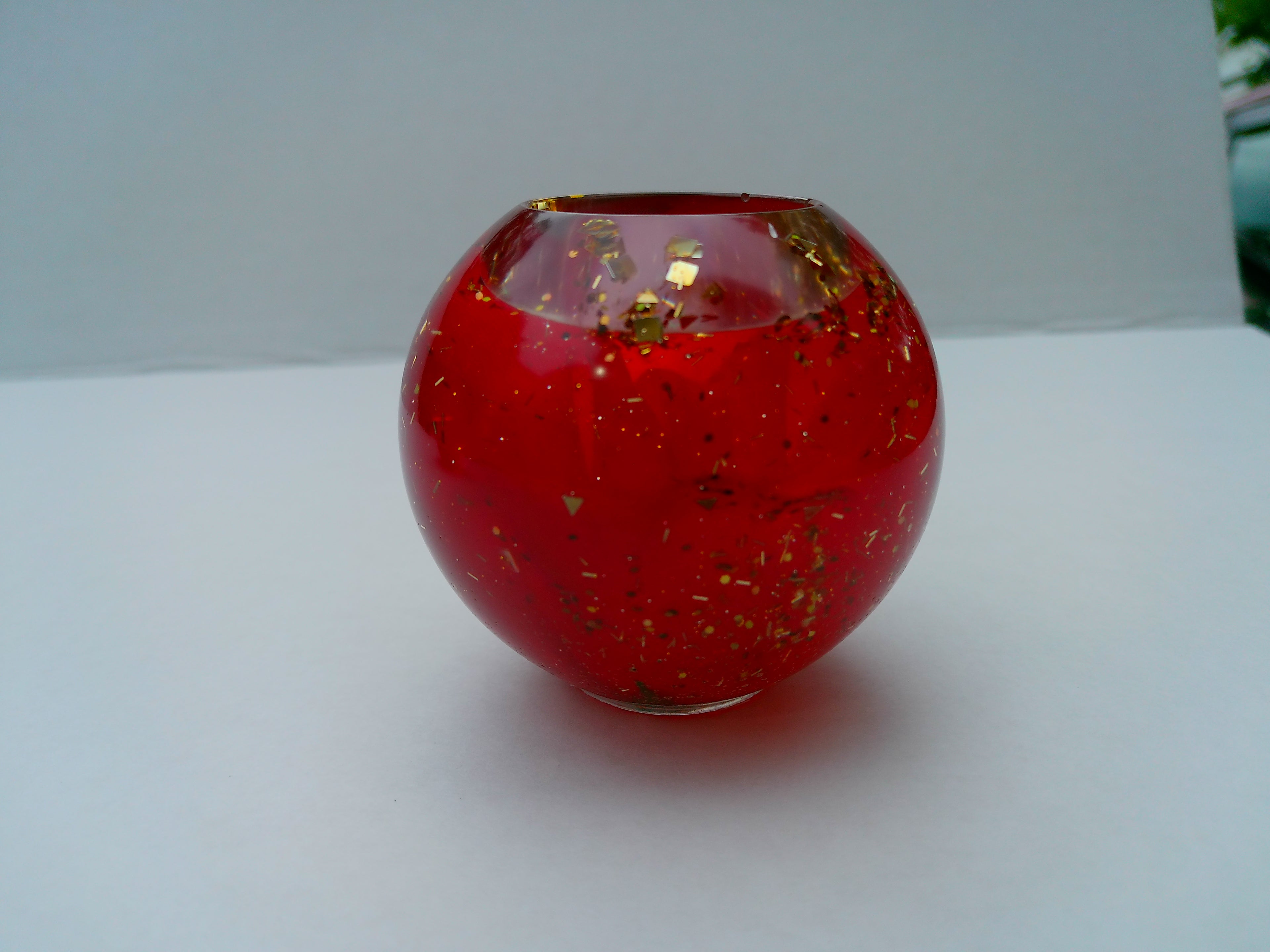 Handmade Resin Tea Light Holder