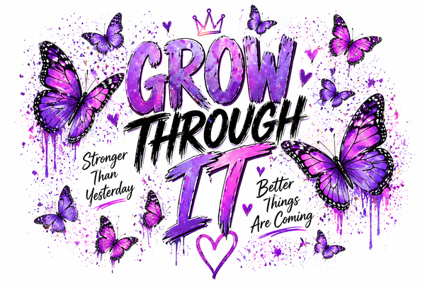 Grow through it