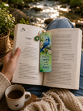 Find Your Voice and Let it Soar — Blue Jay Sublimation Bookmark