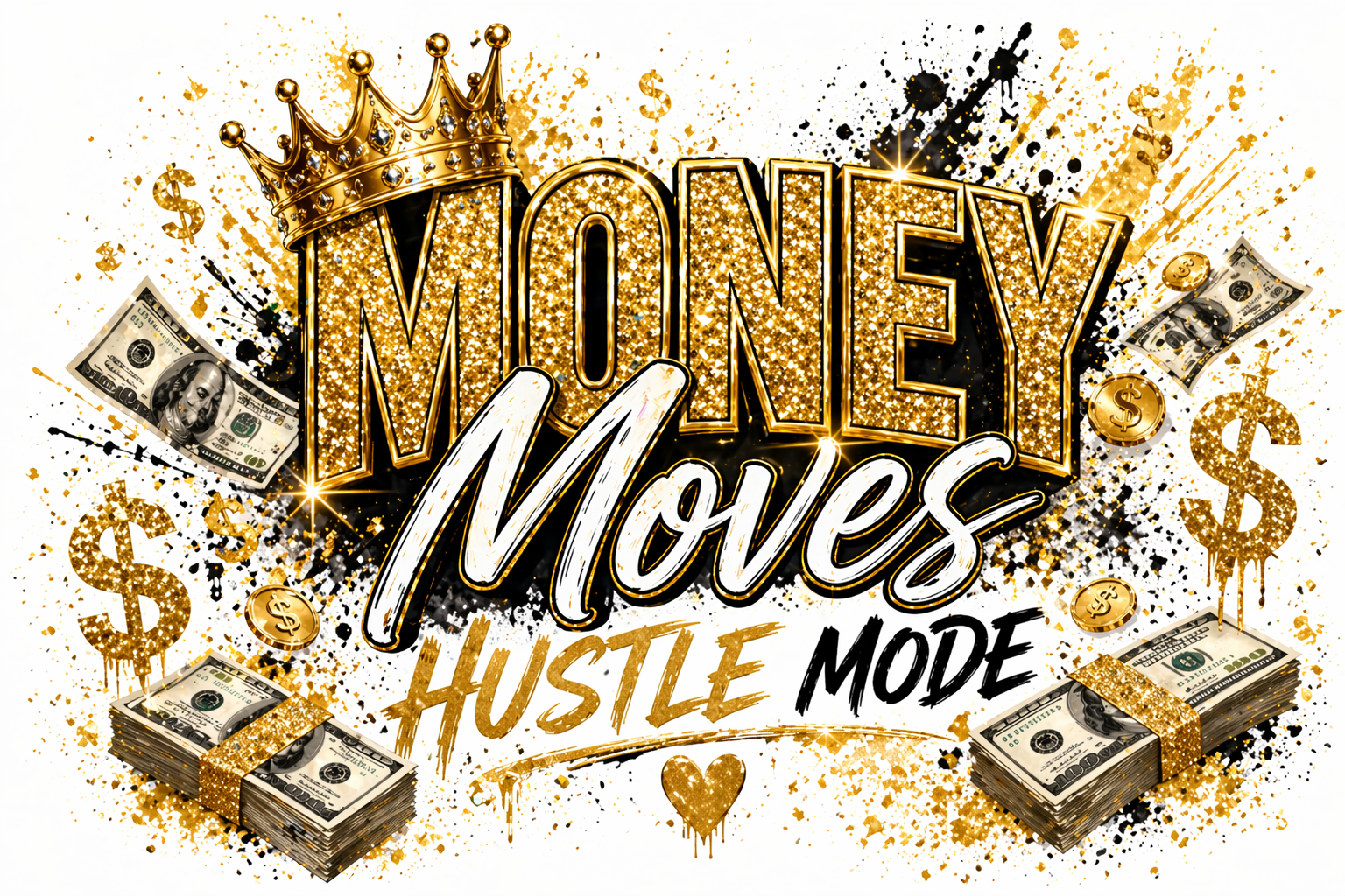 Money Moves Hustle Mode Shirt