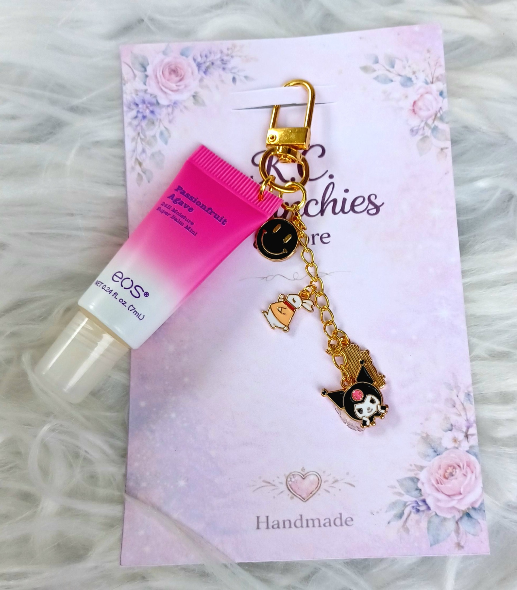 Passionfruit Agave Lip Balm Handbag Charm